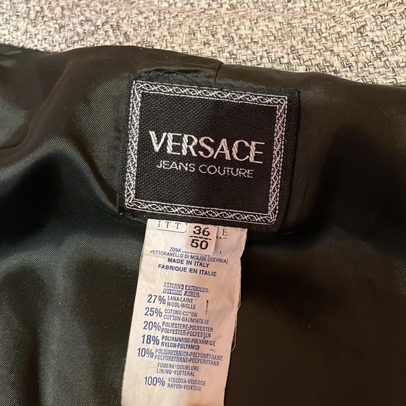 Vintage Versace ITTIERRE mens jacket size 36/50 - Picture 6 of 8
